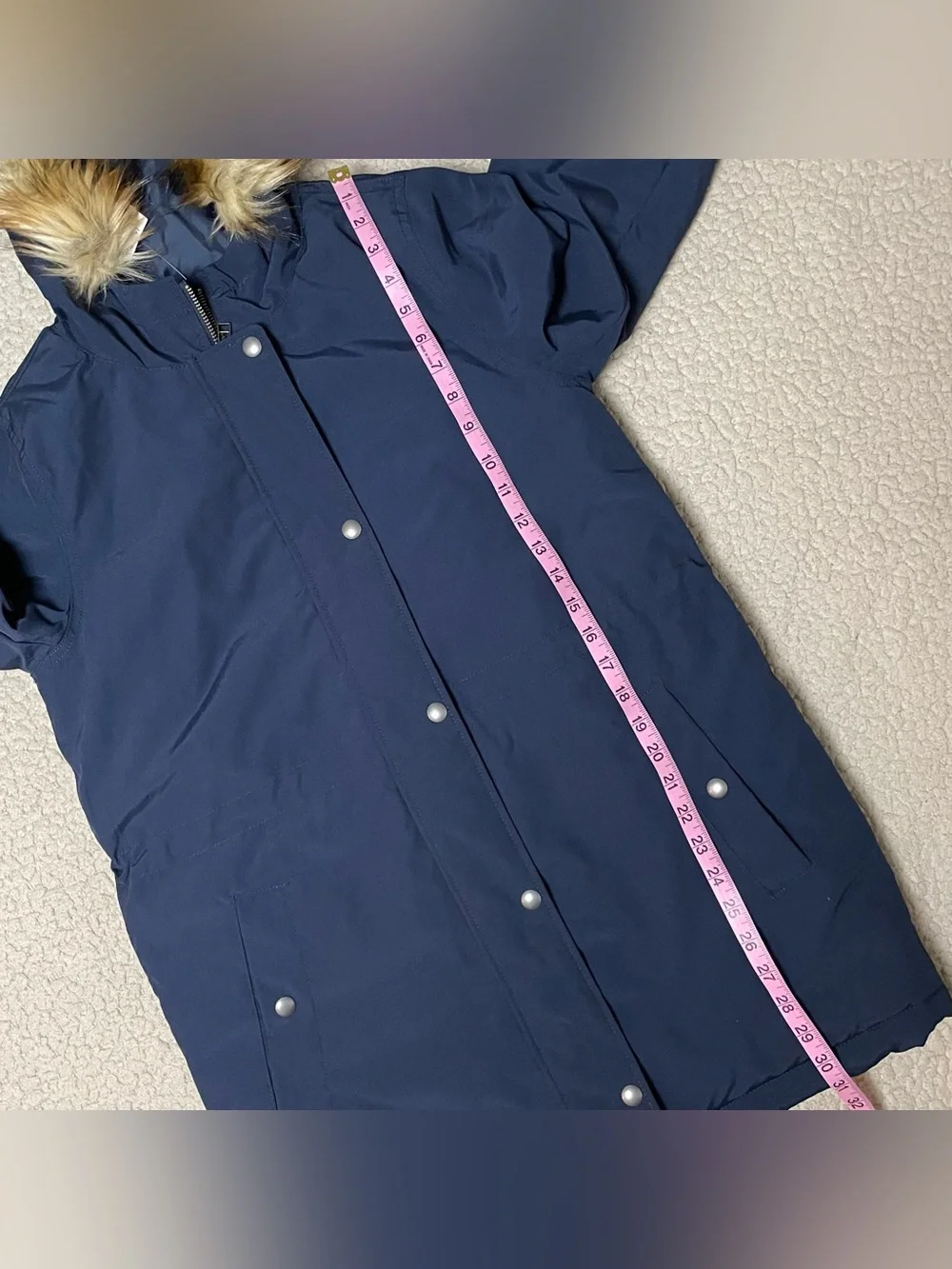 J. Crew Faux Fur Trimmed Winter Parka Insulated Jacket